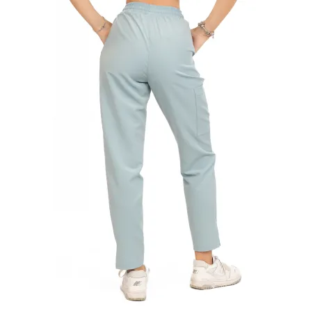 Spodnie medyczne MEDI TEDDY - NAVARETTE MISTY BLUE